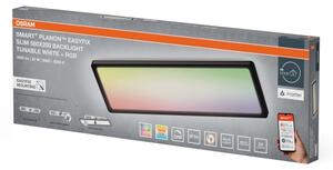 Osram - LED RGBW димируемо таванно осветително тяло за баня SMART+ PLANON LED/30W/230V Wi-Fi IP54 черно