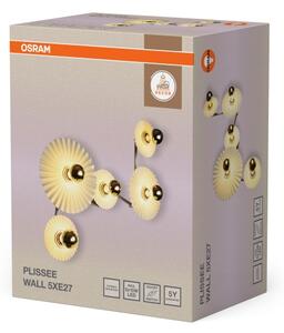 Osram - Настенно осветително тяло PLISSEE 5xE27/15W/230V кремаво