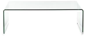 Стъклена масичка за кафе Curved - Tomasucci