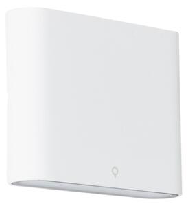Модерна външна стенна лампа бяла 11,5 см с LED - Batt