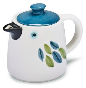 Син и бял керамичен чайник Forest Birds - Cooksmart ®