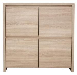 Конзола Селина сонома 105x40.5x112.5см
