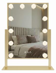 Огледало LED HOLLYWOOD L.Gold 30x40