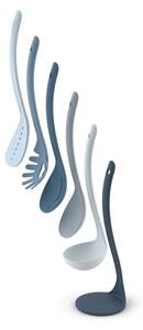 Комплект от 5 сини кухненски инструмента с поставка Nest Utensils Plus Nest Sky - Joseph Joseph