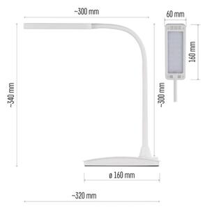 Димируема LED настолна лампа EDDY LED/6W/230V 3000/4500/6800K бяла