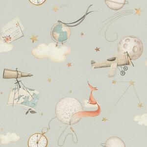 Влизолинов тапет за стена rasch kids world 2 302226