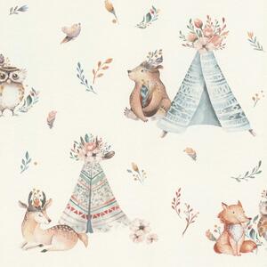 Влизолинов тапет за стена rasch kids world 2 301410