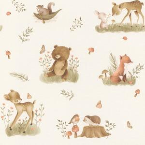 Влизолинов тапет за стена rasch kids world 2 321104