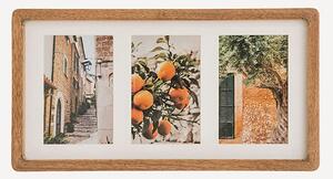 Фоторамка за монтаж atmosphera Milea, 3 снимки, Бежова, 40 cm
