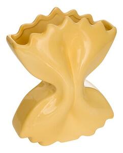 Ваза atmosphera Della Pasta, Керамика, 21.5 cm, Жълта