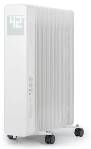 Sanford Smart, маслен радиатор, мощност 2500 W, седмичен таймер, LED дисплей, сензорен панел, приложение Klarstein