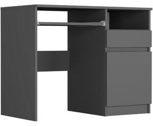 Модерно писалище с шкаф 90x50 cm - различни цветови варианти aнтрацит