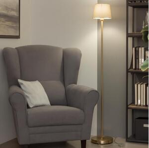 Brilagi - LED подова лампа CERIA 1xE27/20W/230V Ø 20,5 см сива/златна