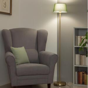 Brilagi - LED подова лампа CERIA 1xE27/20W/230V, диаметър 25 см, зелена/златна