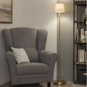 Brilagi - LED подова лампа CERIA 1xE27/20W/230V диам. 20,5 cm бяла/златна