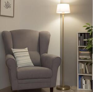 Brilagi - LED подова лампа CERIA 1xE27/20W/230V диаметър 25 см сива/златиста