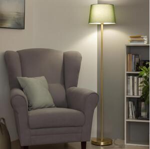 Brilagi - LED подова лампа CERIA 1xE27/20W/230V Ø 30 см зелена/златна