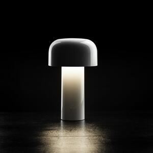 FLOS LED настолна лампа с акумулатор Bellhop, бяла, 21 см, регулиране на, Затъмняване, Бял, Дневна/трапезария, Пластмаса, Дизайн