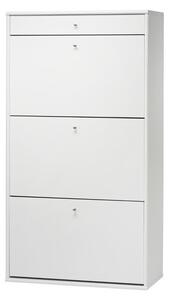 Бяла етажерка за обувки Mistral White - Hammel Furniture