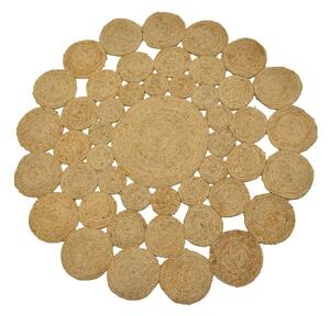 Covor forma rotunda, Menara, Pako, Natural 150x150x0 cm