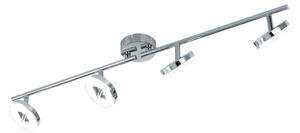 Eglo 54676 - LED точково осветително тяло 4xLED/6W/230V матов хром