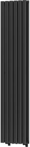 Mexen Dallas декоративен радиатор 1600 x 360 мм, 1039 W, черен - W214-1600-360-00-70