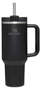 Черен термос със сламка от неръждаема стомана 1,18 l Quencher H2.0 FlowState Tumbler Black – Stanley