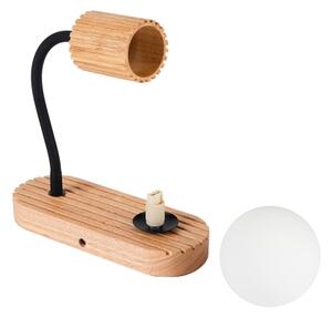 Brilagi - Настенна лампа MODERN WOOD 1xG9/5W/230V + 1xGU10/8W дърво