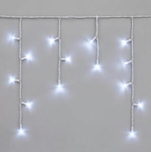 LED външна гирлянда 50xLED/3x0,4m IP44 студено бяла