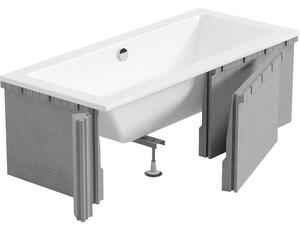 Mexen X-ST стиропорен корпус за правоъгълна вана 120-150 x 70-90 см, бял - 55020-00