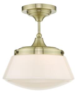 Där Lighting CAD0175 -Плафонен полилей за баня CADEN 1xE27/60W/230V IP44 месинг