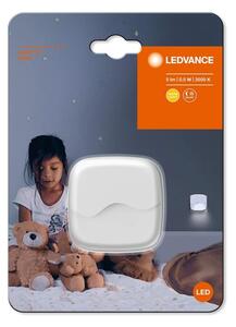 Ledvance - LED Нощна лампа за контакт със сензор LUNETTA LED/0,5W/230V
