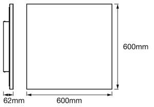 Osram - Димируемо LED RGBW таванно осветително тяло SMART+ PLANON LED/40W/230V