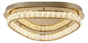 LUXERA 46150 - LED таванен плафон MIST LED/32W/230V 4000K златист