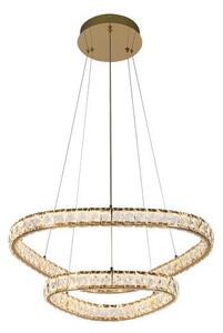 LUXERA 46152 - LED полилей с окачване на кабел MIST LED/65W/230V 4000K златист