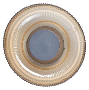 ITALUX WL-36482-YLL-LED Плафон PASSO LED/8W/230V 3000K Ø 25 cm димно-бежов