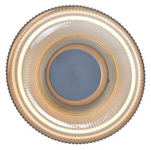 ITALUX WL-36482-YLL-LED Плафон PASSO LED/8W/230V 3000K Ø 25 cm димно-бежов