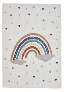 Кремав детски килим 120x170 cm Vida Rainbow – Think Rugs