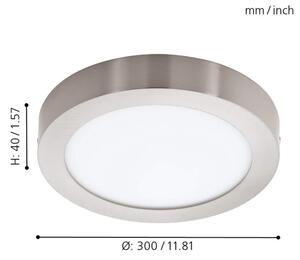 Eglo 96678 - LED RGBW димируемо таванно осветително тяло FUEVA-C LED/21W/230V BT