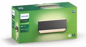 Philips 16487/93/P0 - Екстериорен аплик STRATOSPHERE 2xLED/4,5W IP44