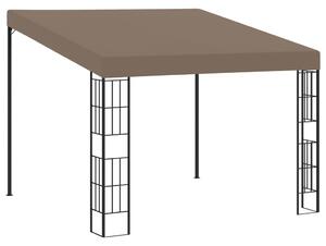 Sonata Шатра за стенен монтаж, 3x3 м, таупе, текстил