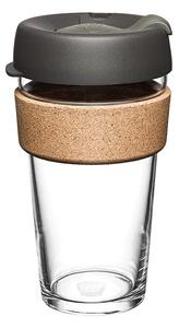 Черно-кафява чаша за път 454 ml Brew Cork Nitro L – KeepCup