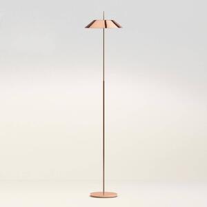 Vibia Mayfair - LED подова лампа, лъскава мед