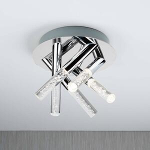 LED осветление за таван Flush Bubbles IP44, пет пламъка