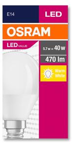 Osram Kрушка LED, E14, 5.7W, 230V, 470 lm