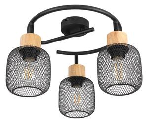 Brilagi - точково осветително тяло BASKLITE 3xE27/15W/230V дърво/черно