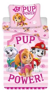 Памучно детско спално бельо за единично легло 140x200 cm Paw Patrol - Jerry Fabrics