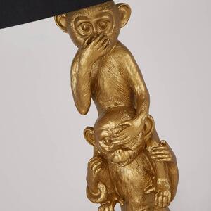 Текстилна настолна лампа Three Wise Monkeys