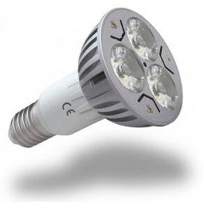 LED луничка 3х1W, цокъл E14, 220V или DC12V, клас B