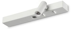IDEAL LUX Ideal Lux LED стенна лампа Bonne Nuit 2, бяла, 22 см, метал, Бял, Дневна/трапезария, Метал, Модерен